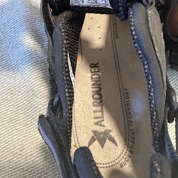 Mephisto Women's shimmery Black Athletic Shoes - Picture 5 of 6